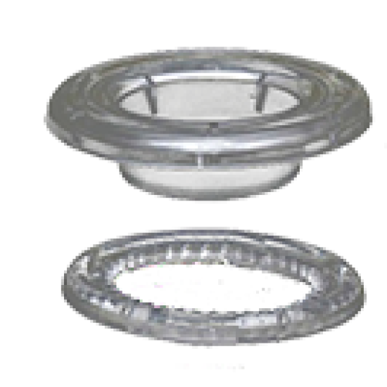 PLASTGrommet Eyelet Clear and washer 12mm x 1000)