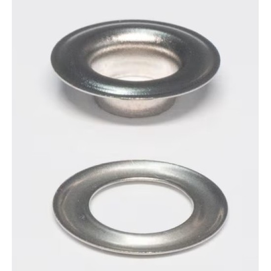 PLASTGrommet Nickel Plated Steel Eyelet 15.2mm x 500