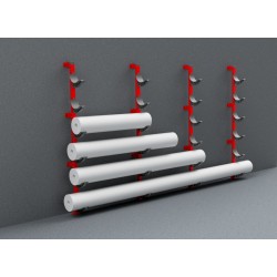 PLASTGrommet Jumbo Wall Rolls Storage