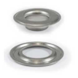 PLASTGrommet Steel Flat Eyelet 12mm x 7000)