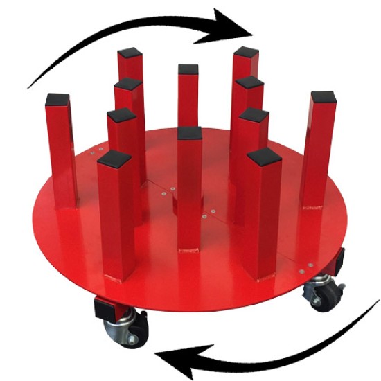 Plastgrommet Swivel Rack