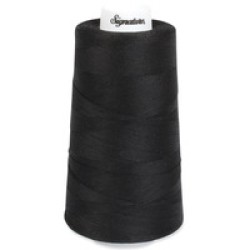 Recycled Cotton Cone Black 5000m